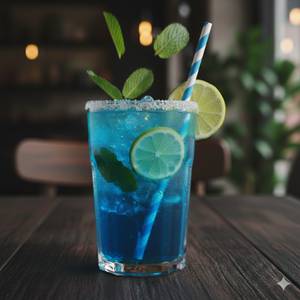 Blue Lagoon Mojito