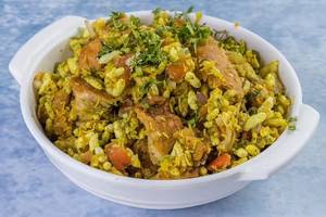 Jain Samosa Bhel
