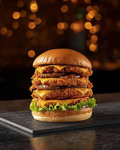 Chicken Tower Burger