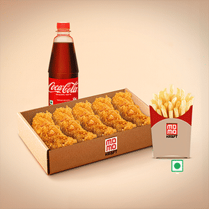 Veg Kurkure Momo & Fries Meal