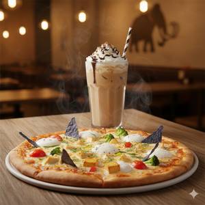 Chilli Corn PaneerCheese Pizza   