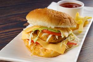 Double Tikki Burger 
