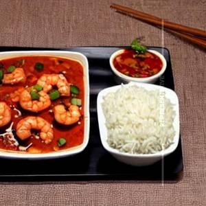 Hong kong rice prawn