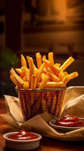 Himalayan Pink Salted Fries