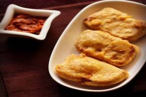 Jain Cheese Bread Pakoda 2