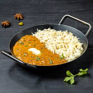 Dal Makhani with Cumin Rice.