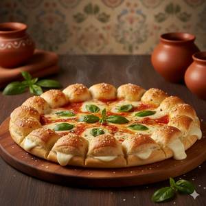 Margherita Cheese Bites Pizza                                          