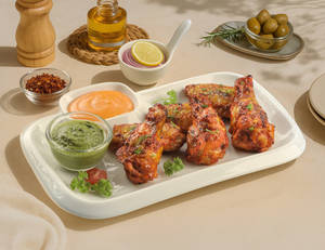 Peri Peri Chicken Wings [6 Pcs]