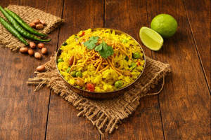 Poha With Sev