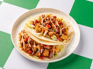 Herbed Tofu Softshell Tacos (H)