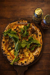 Truffle Oil Based Pizza
