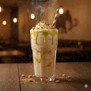 Mango Lassi with Vanilla Ice Cream