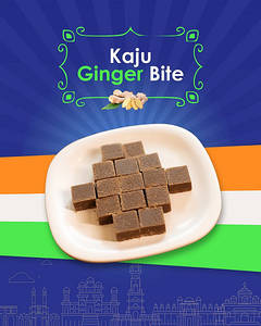 KAJU GINGER BITES - 250 GMS