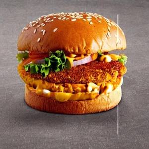 Chicken peri peri burger