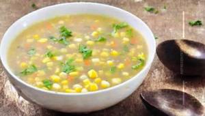 Sweet Corn Veg. Soup.