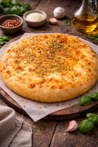 Paratha Pizza -paneer Tikka And Cheese