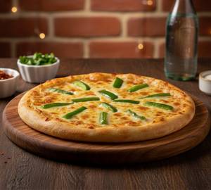 Capsicum and Cheese Pizza
