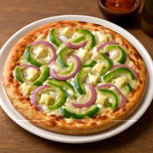 Onion Capsicum Cheese Pizza