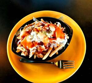Loaded Fries chicken