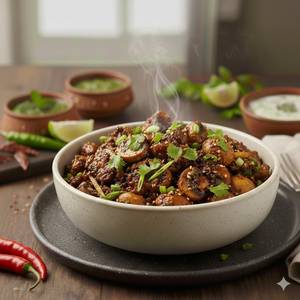 Mushroom Dry Fry