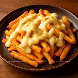Cheese peri peri fries