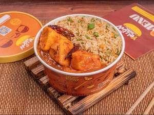 Chilli Paneer Gravy Rice Bowl