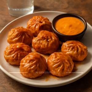 Chicken Peri peri momos