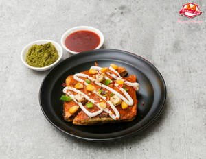 Pizza Cheese Burst Toast (3 Slice)