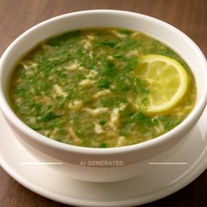Lemon coriander soup [non veg]