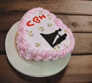 Love Non Sweetheart Anniversary Special White Forest Cream Cake