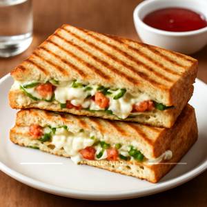 Veg & Cheese Grill Sandwich
