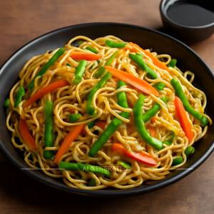 Vegetable Hakka Noodles