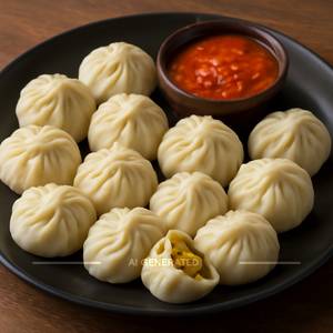 Veg Steam Momos[12 piece]