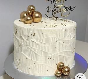 Birthday Anniversary Design Rasmalai Pista Cake