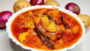 Aloo Pyaj Sabji Gravy Wali [300 Ml]