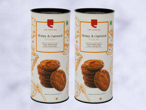 Honey And Oatmeal Cookies Twin Pack (150gm each)