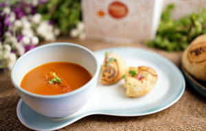Tangerine & Tomato Soup