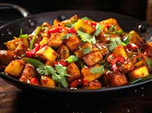Chilli Paneer Dry