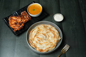 Bbq Chicken Indian Bread Combo
