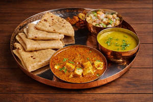 Medium Tiffin Thali ( Paneer)