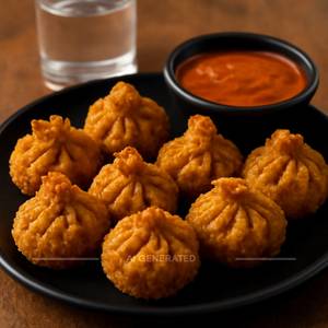 Veg Cheese Kurkure Momos