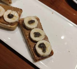 Peanut Butter, Banana & Chia Toast