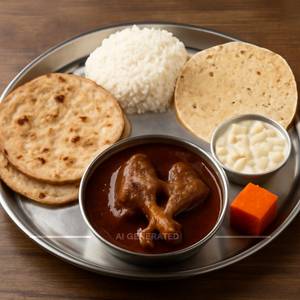 Saoji Mutton Thali