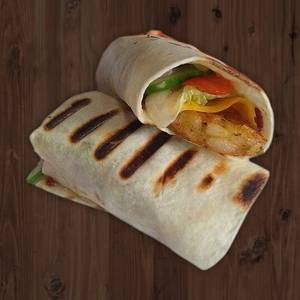Aloo tikki wrap
