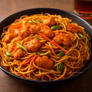 Egg Noodles Schezwan