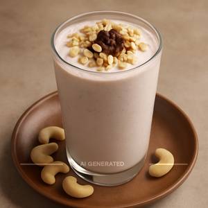 Kaju Gulkand Milk Shake