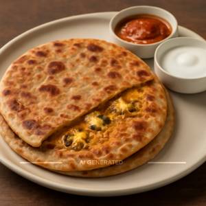 Paneer paratha