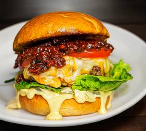 Achari burger