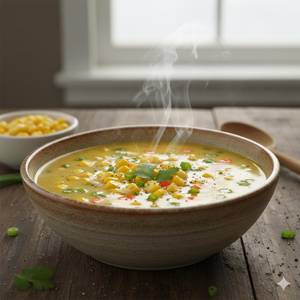 Vegetable Sweet Corn Soup