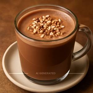 Hazelnut cold coffee
